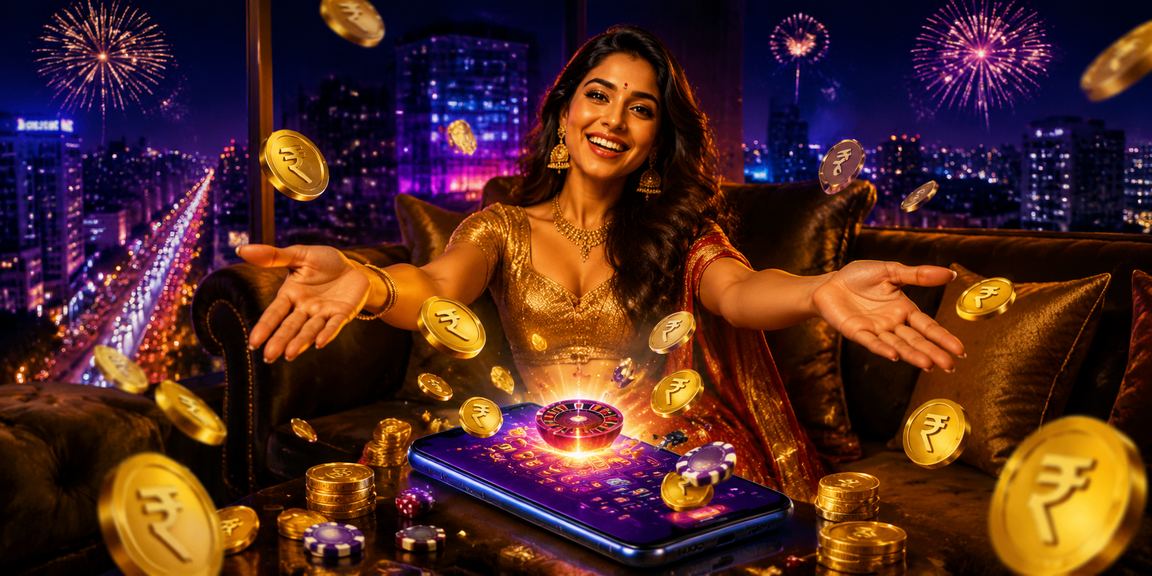 Player using mobile device for live casino games on dc3 in Bangalore MG Road
