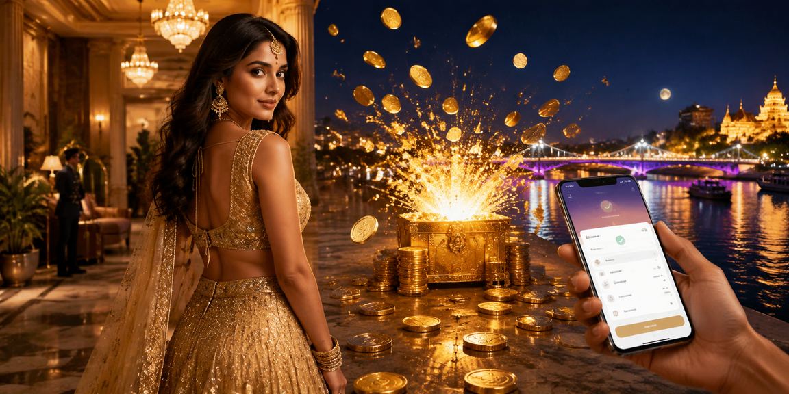 VIP player enjoying mobile gaming and payments in Pune city